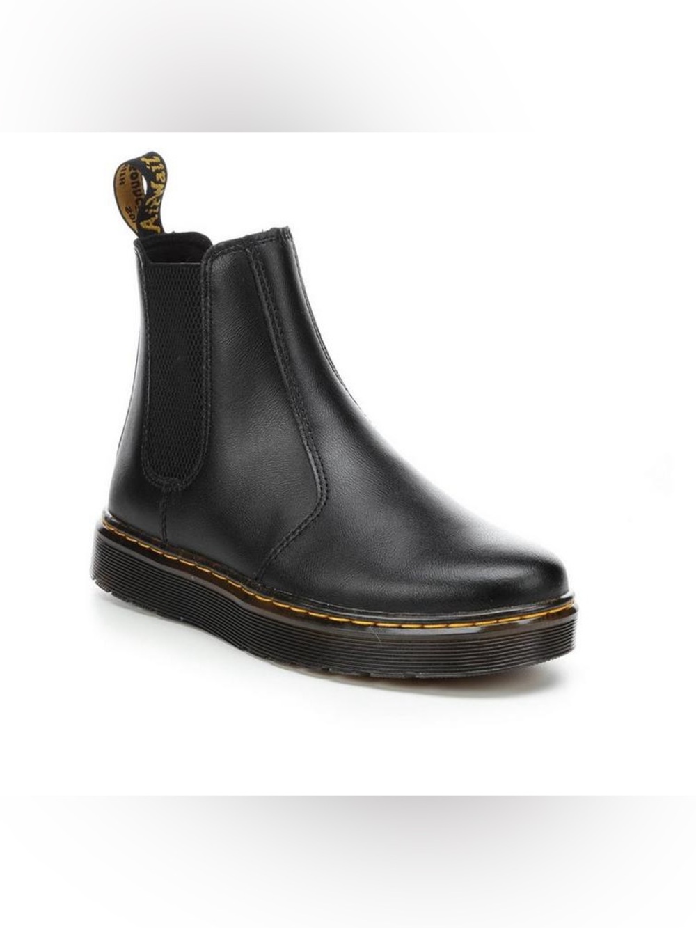 Dr Martens Dorian Black Leather Chelsea Boot Womens Size 6 - Picture 2 of 12